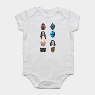 Guardians Of The Galaxy Poly Baby Bodysuit